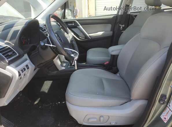 JF2SJAXC2GH531791 2016 SUBARU FORESTER 2.5I TO Green წინა სალონის ხედი