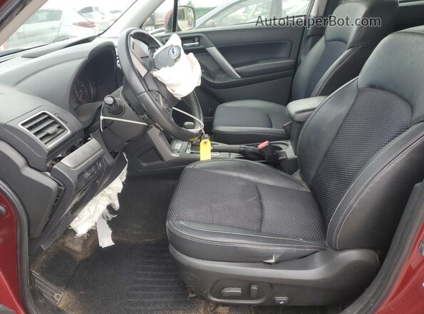 JF2SJGECXHH584620 2017 SUBARU FORESTER2. Red წინა სალონის ხედი