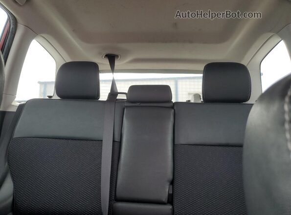 JF2SJGECXHH584620 2017 SUBARU FORESTER2. Red უკანა სავარძლების ხედი