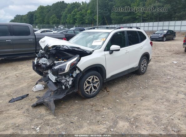 JF2SKADC4RH474952 2024 SUBARU FORESTER Белый Передняя левая четверть