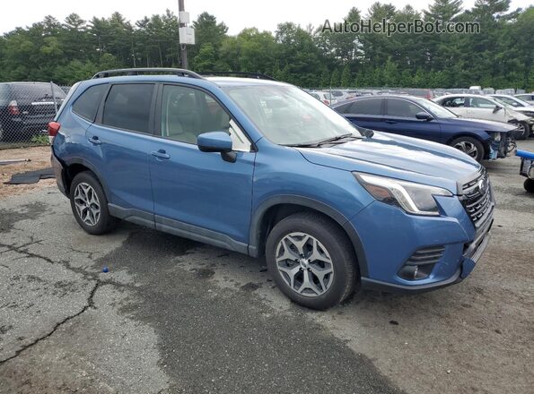 JF2SKADCXRH447769 2024 SUBARU FORESTER Blue წინა მარჯვენა