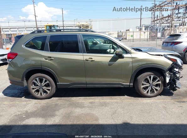 JF2SKALC7RH436794 2024 SUBARU FORESTER Зеленый Вид задней части салона