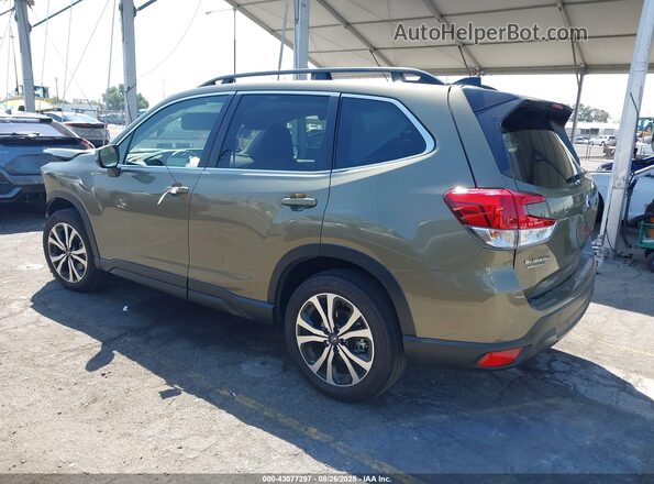 JF2SKALC7RH436794 2024 SUBARU FORESTER Зеленый Задняя левая четверть
