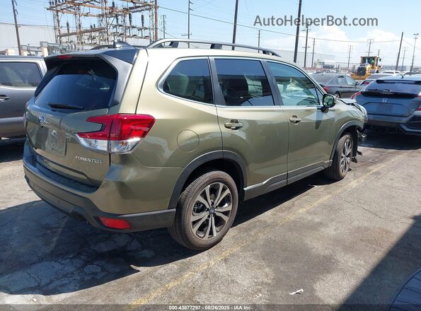 JF2SKALC7RH436794 2024 SUBARU FORESTER Зеленый Задняя правая четверть