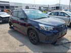 2020 Subaru Forester Sport Синий vin: JF2SKARC0LH463933