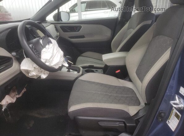 JF2SLDAC1SH413163 2025 SUBARU FORESTER Blue Front interior view