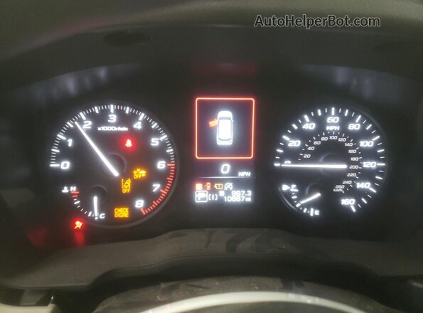 JF2SLDAC1SH413163 2025 SUBARU FORESTER Blue Instrument cluster view