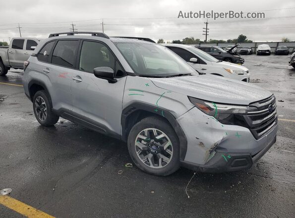 JF2SLDDC0SH433691 2025 SUBARU FORESTER Silver Առջևի աջ