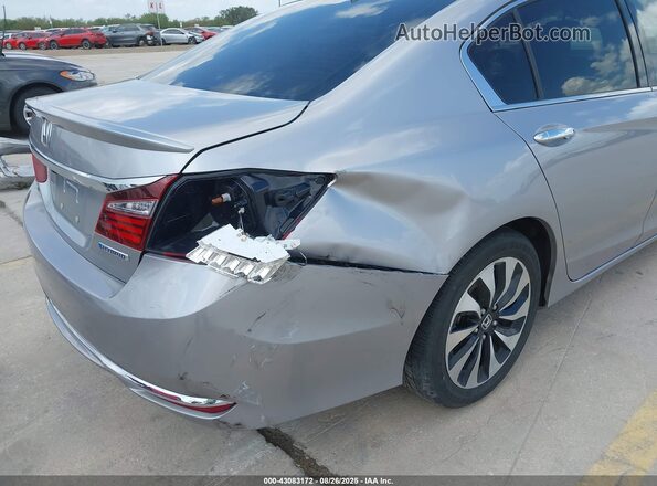 JHMCR6F37HC012906 2017 HONDA ACCORD HYBRID Серебряный 