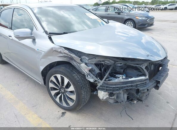 JHMCR6F37HC012906 2017 HONDA ACCORD HYBRID Серебряный 