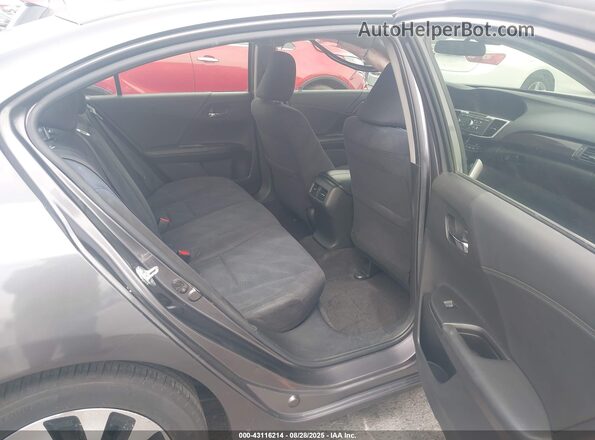 JHMCR6F38HC004555 2017 HONDA ACCORD HYBRID Gray Вид наклейки з VIN-кодом
