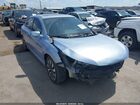 2017 Honda Accord Hybrid Ex-l Light Blue vin: JHMCR6F52HC012118