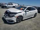 2018 Honda Civic Exl White vin: JHMFC1F70JX001068