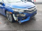 2018 Honda Civic Ex-l Синий vin: JHMFC1F75JX042246