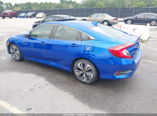 JHMFC1F75JX042246 2018 HONDA CIVIC Синий Задняя левая четверть