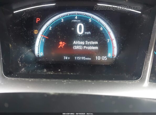JHMFC1F75JX042246 2018 HONDA CIVIC Синий 