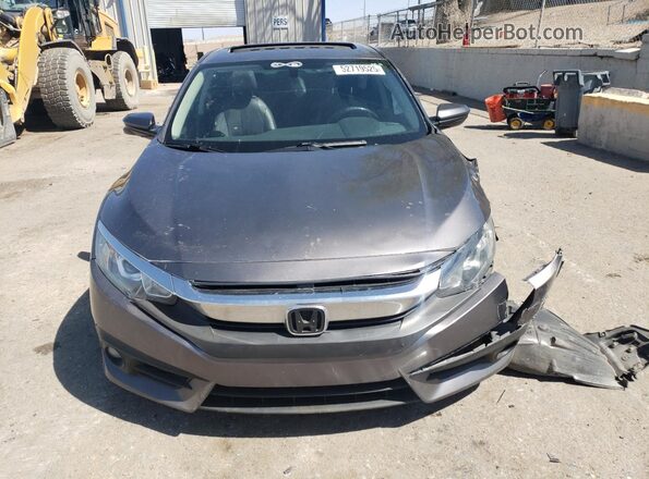 JHMFC1F78JX009094 2018 HONDA CIVIC Charcoal Вид спереду