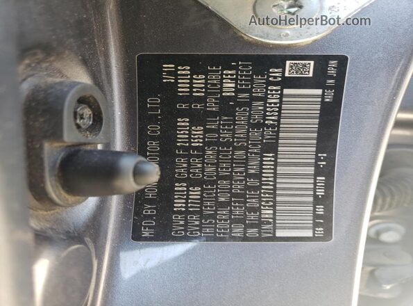 JHMFC1F78JX009094 2018 HONDA CIVIC Charcoal Вид підкапотного простору