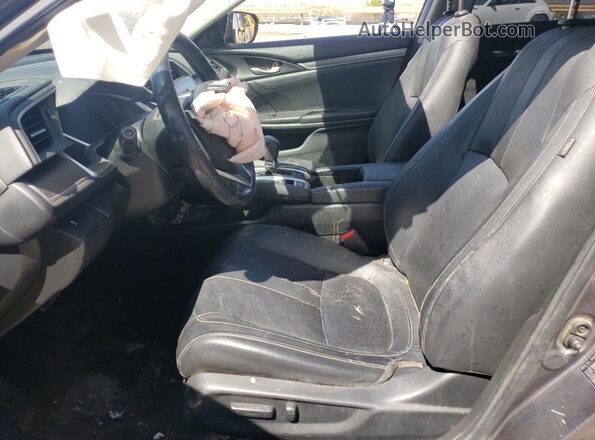 JHMFC1F78JX009094 2018 HONDA CIVIC Charcoal Вид салону спереду