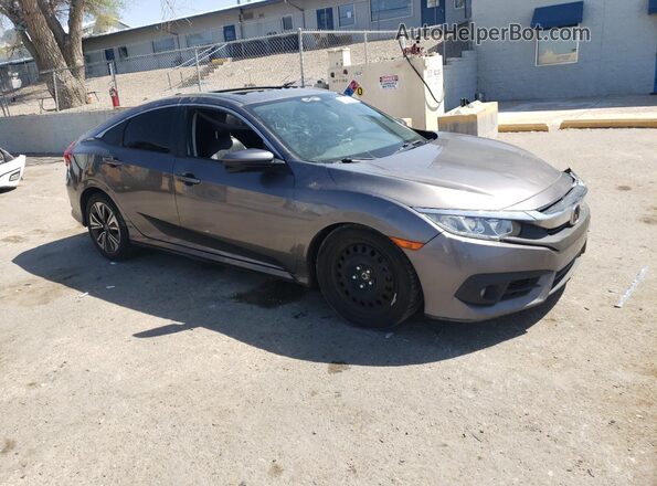 JHMFC1F78JX009094 2018 HONDA CIVIC Charcoal Передня права чверть