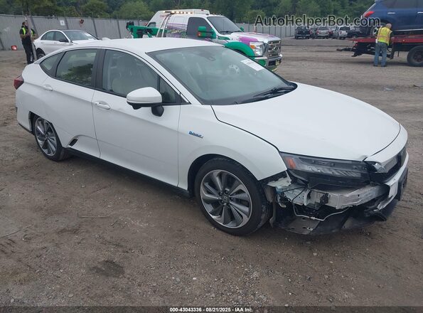 JHMZC5F12KC000464 2019 HONDA CLARITY PLUG-IN HYBRID Белый Передняя правая четверть