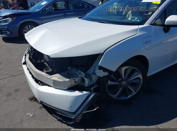 JHMZC5F31JC013125 2018 HONDA CLARITY PLUG-IN HYBRID White Widok z przodu