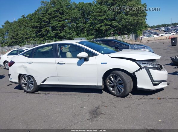JHMZC5F31JC013125 2018 HONDA CLARITY PLUG-IN HYBRID White Widok wnętrza 360 stopni