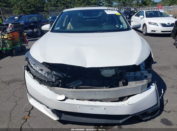 JHMZC5F31JC013125 2018 HONDA CLARITY PLUG-IN HYBRID White Widok wnętrza z tyłu