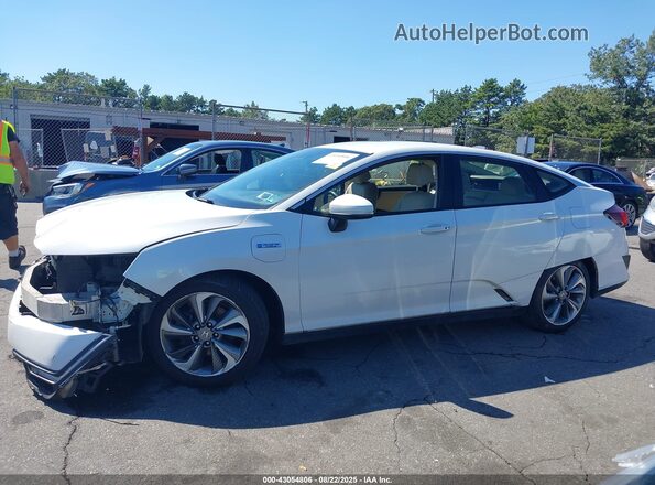 JHMZC5F31JC013125 2018 HONDA CLARITY PLUG-IN HYBRID White 