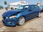 2017 Mazda Mazda3 Touring 2.5 Синий vin: JM1BN1L31H1139307