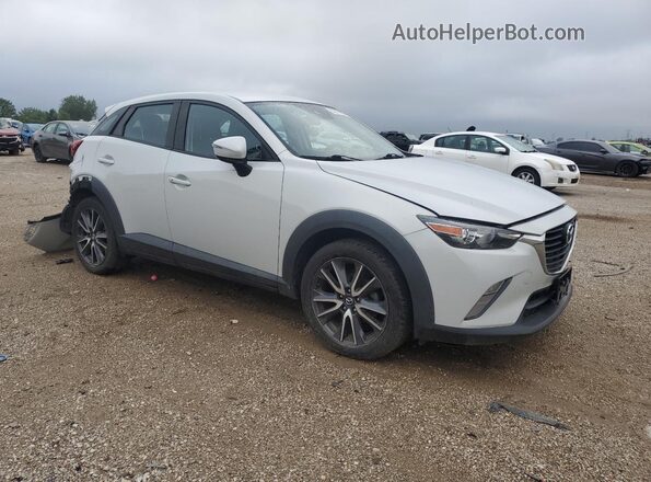 JM1DKDC74J0325425 2018 MAZDA CX-3 Серый Передняя правая четверть