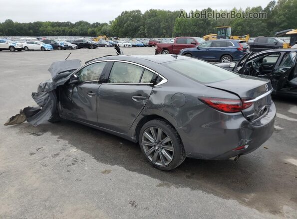 JM1GL1TY6J1318441 2018 MAZDA 6 Gray Задня ліва чверть