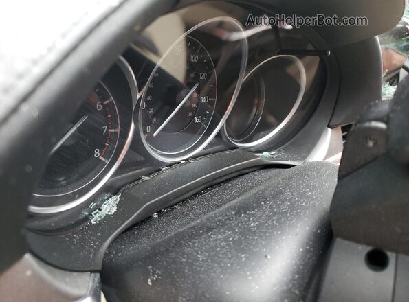 JM1GL1TY6J1318441 2018 MAZDA 6 Gray Вид щитка приладів