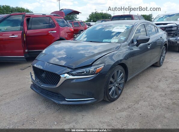 JM1GL1UM4L1527501 2020 MAZDA 6 Серый Передняя левая четверть