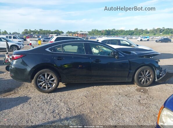 JM1GL1UM6J1308911 2018 MAZDA 6 Black Widok wnętrza z tyłu