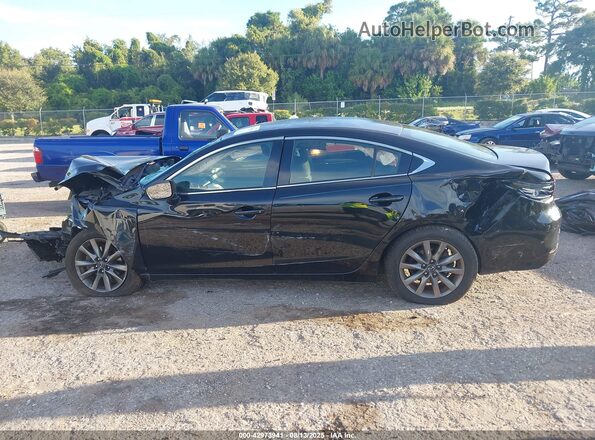 JM1GL1UM6J1308911 2018 MAZDA 6 Black Widok wnętrza 360 stopni