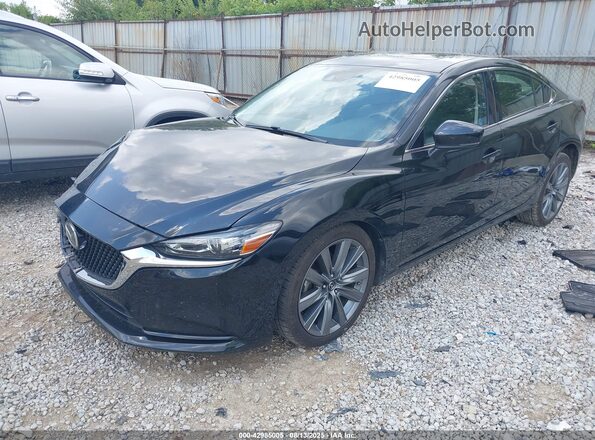JM1GL1VM7J1323061 2018 MAZDA 6 Black Przód lewy
