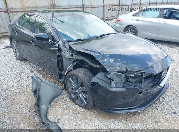 JM1GL1VM7J1323061 2018 MAZDA 6 Black Przód prawy