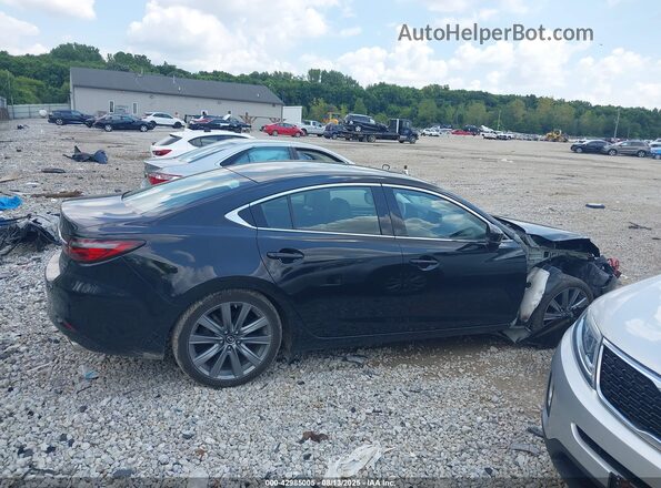JM1GL1VM7J1323061 2018 MAZDA 6 Black Widok wnętrza z tyłu
