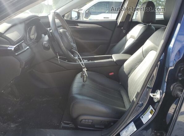 JM1GL1WY7J1336233 2018 MAZDA 6 Blue Вид салону спереду