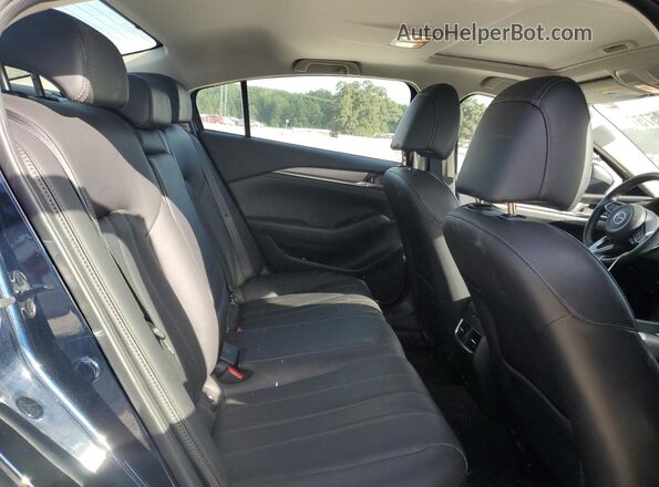 JM1GL1WY7J1336233 2018 MAZDA 6 Blue Вид задніх сидінь