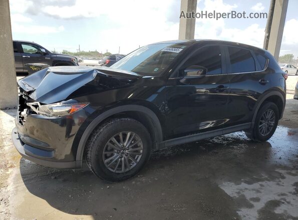 JM3KFABM2J1394696 2018 MAZDA CX-5 Black Передня ліва чверть