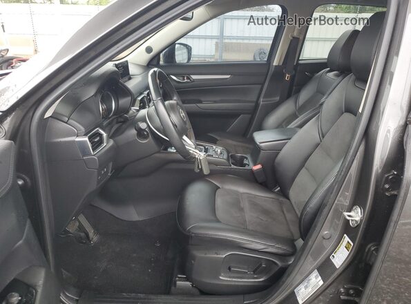 JM3KFACM6J1397793 2018 MAZDA CX-5 Black Widok wnętrza z przodu