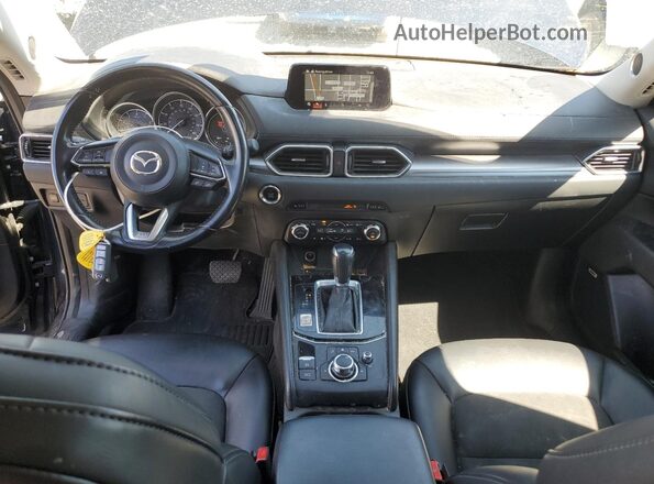 JM3KFACM7J1400166 2018 MAZDA CX-5 Blue Vista del salpicadero