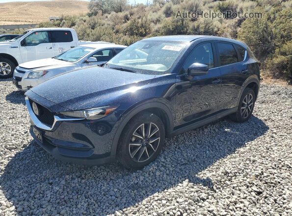 JM3KFACM7J1400166 2018 MAZDA CX-5 Blue Vista tres cuartos delantera izquierda