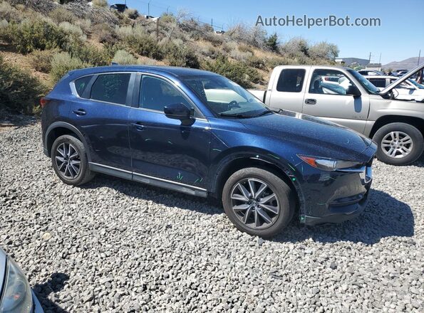 JM3KFACM7J1400166 2018 MAZDA CX-5 Blue Delantero derecho