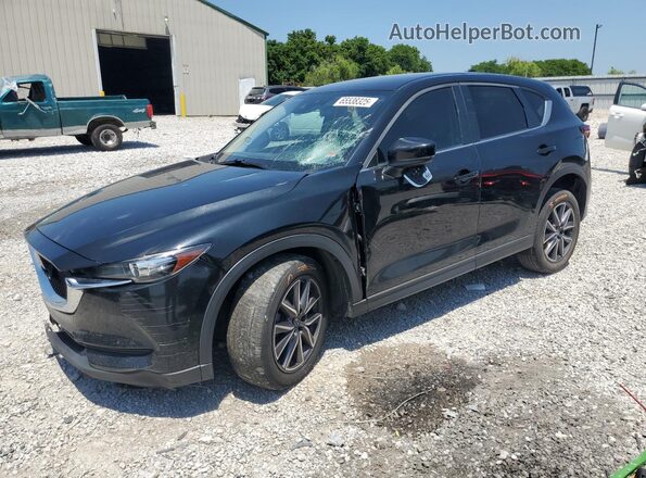 JM3KFACMXJ0325775 2018 MAZDA CX-5 Black Front left