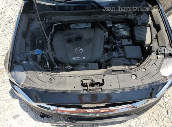 JM3KFACMXJ0325775 2018 MAZDA CX-5 Black Engine compartment view