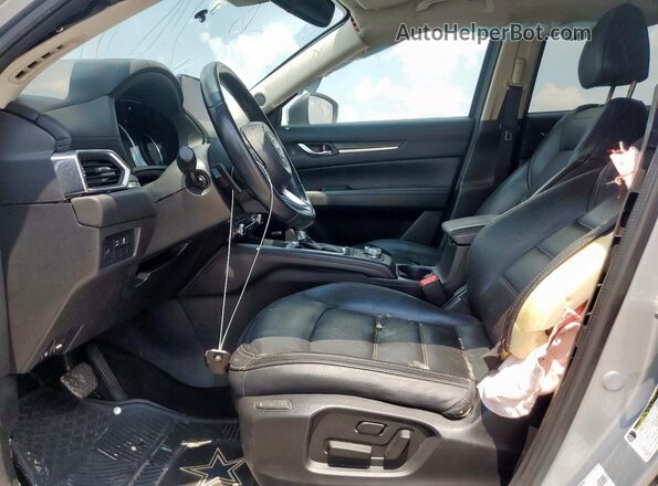 JM3KFADM0M1326639 2021 MAZDA CX-5 Silver Вид салону спереду