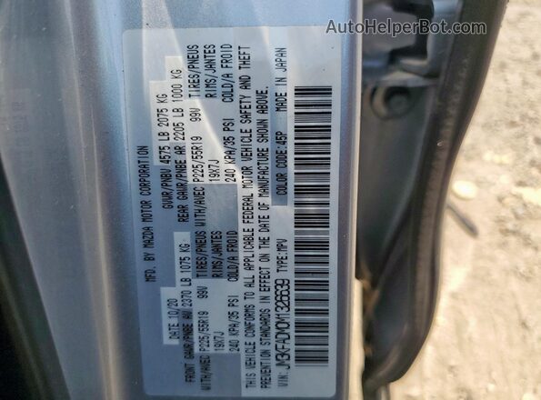 JM3KFADM0M1326639 2021 MAZDA CX-5 Silver Вид наклейки з VIN-кодом